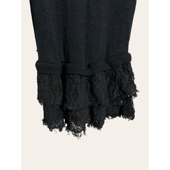 Nightcap Clothing Revolve Black Lace Open Back Long Sleeve Sweater Dress Size 2 - Picture 4 of 8